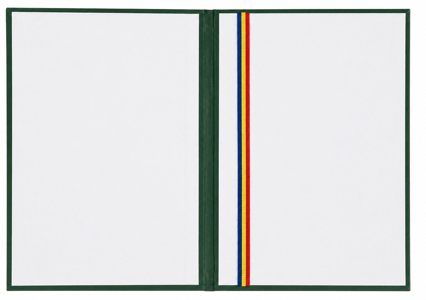 Mapa pentru semnaturi LUX cu stema RM A4 verde