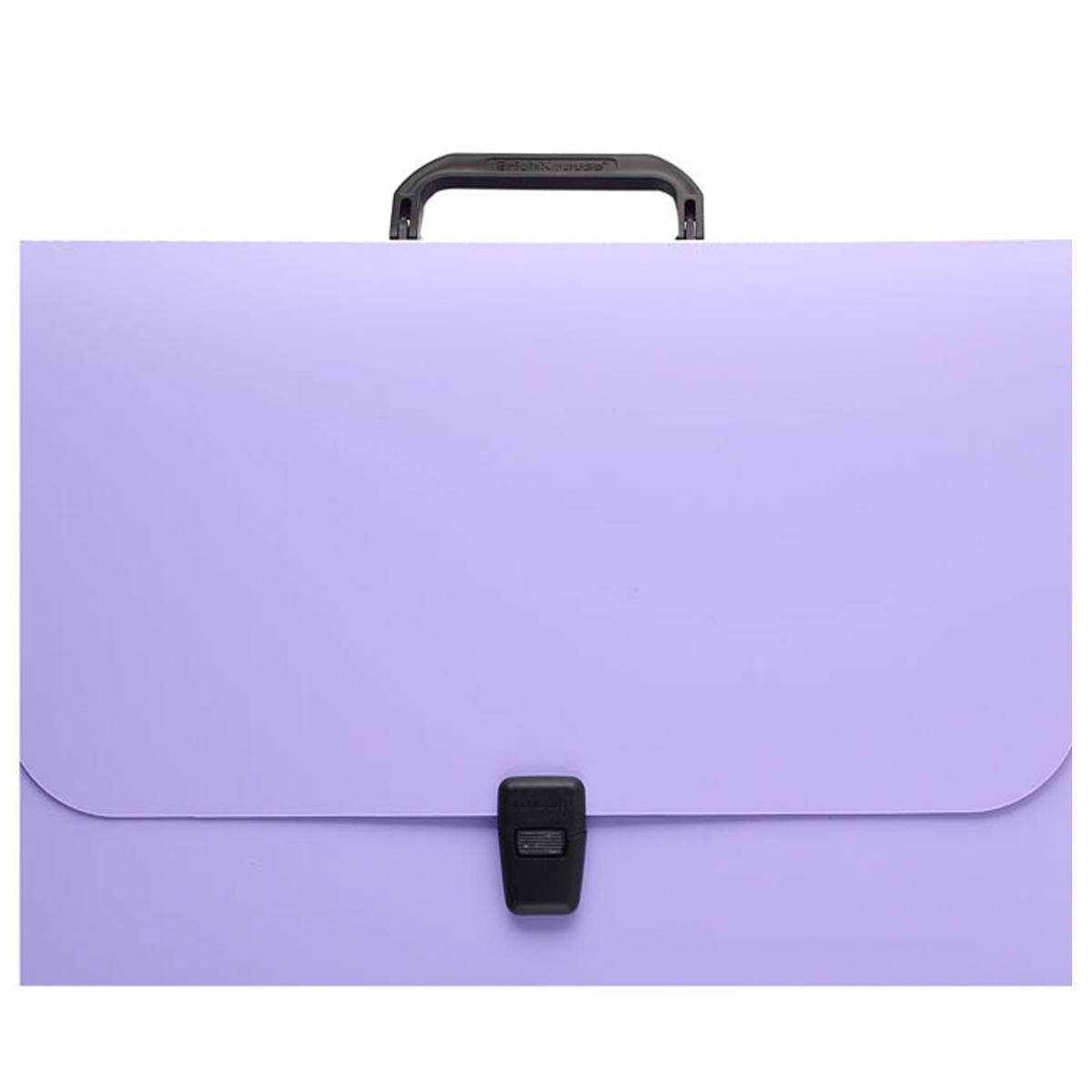 Портфель ErichKrause Matt Pastel 53304, A4, 1 отделение, фиолетовый