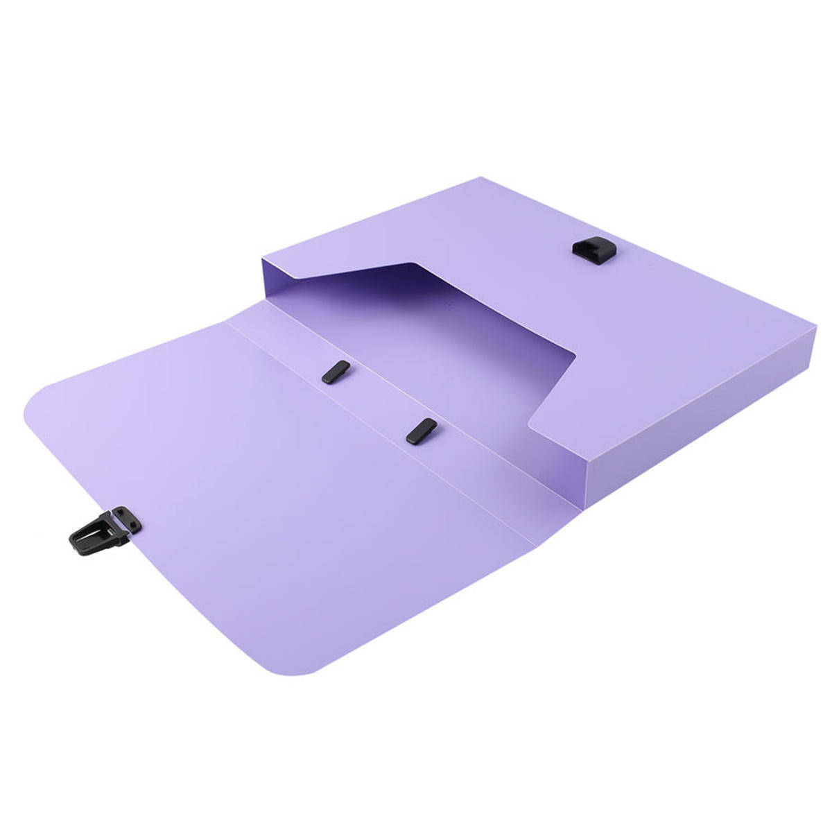 Портфель ErichKrause Matt Pastel 53304, A4, 1 отделение, фиолетовый