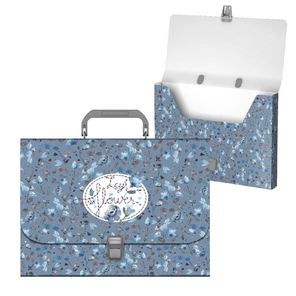 Портфель ErichKrause FrozenBeauty 54105, A4, 1 отделение