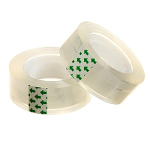 Banda adeziva transparenta 18mm x 18 m