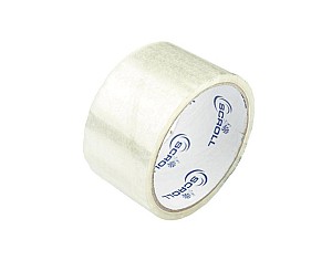 Banda adeziva transparenta 48mm x 18 m, 45mkm