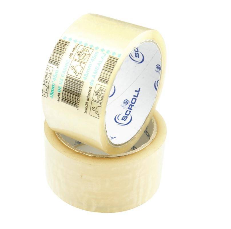 Скотч прозрачный 48мм х 45 м, 40мкм