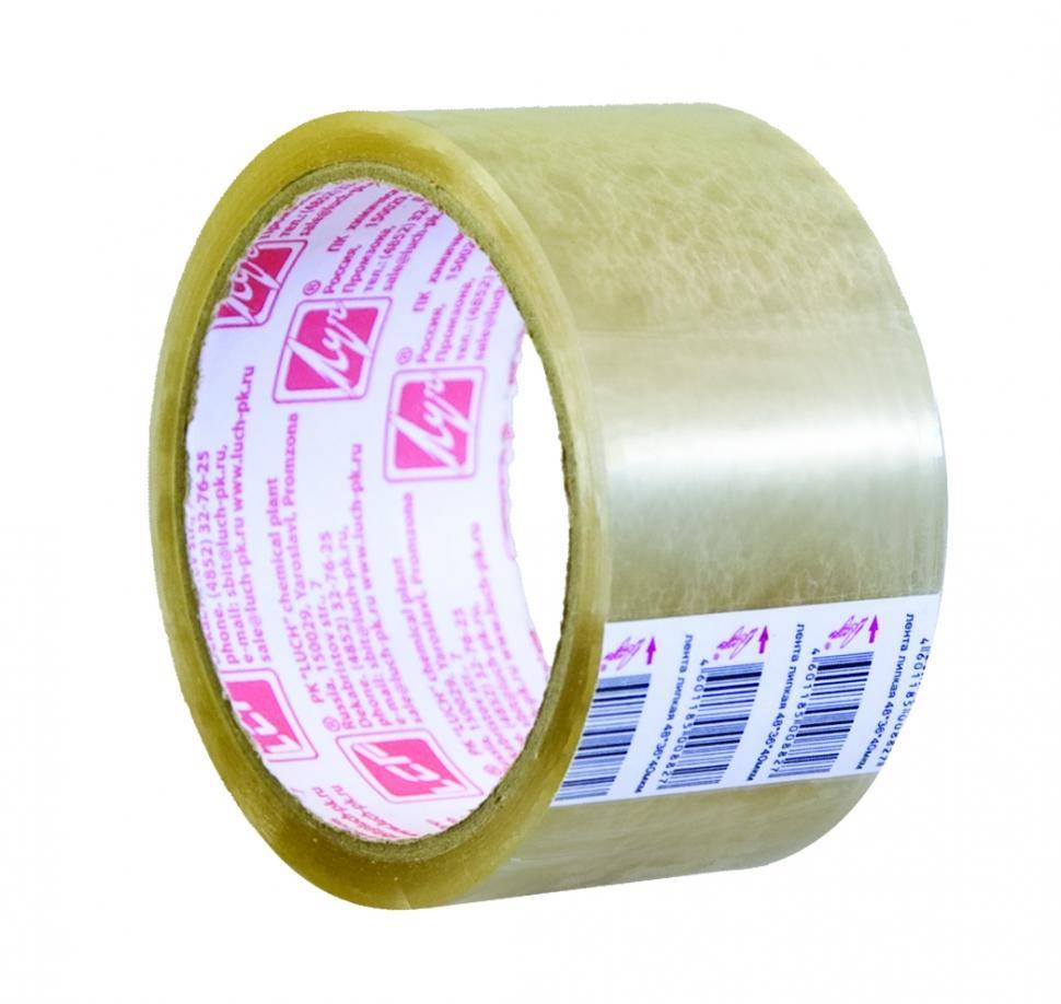 Скотч прозрачный Луч, 48мм х 36м, 45 мкм