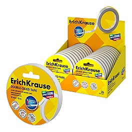 Banda adeziva dubla ErichKrause 12mm * 10m transparent 19447