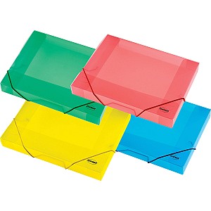 Box pentru arhivarea documentelor Centrum 80020, A4, 40 mm, plastic, cu elastic, asortat