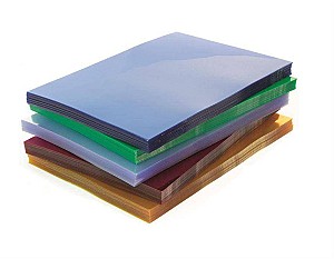 Pelicula pentru copertare, A4, verde, 100 bucati