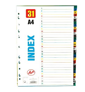 Разделитель цветной 01269ST 1-31