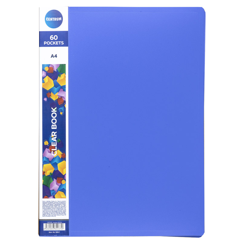 Mapa cu 60 folii A4 Centrum 80037 asortat