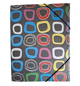 Mapa cu elastic A4, SJD-1915 carton