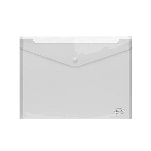 Mapa-plic cu buton Forofis 91173, A4, 0,16 mm, transparenta