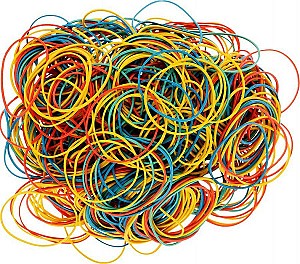 Elastic de bani 500 gr., color