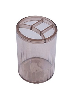 Suport pentru rechizite, 81980, 4 sectii, fumuriu