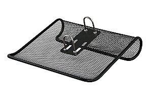 Suport pentru calendar de masa, metalic, plasa, negru