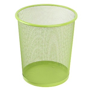 Cos pentru gunoi 5002L, metalic, plasa, verde