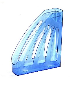 Suport pentru documente vertical LV-03, albastru-transparent