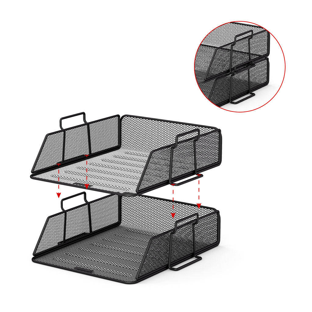 Suport orizontal metal ErichKrause 1 sectie 22517 Compass negru