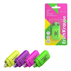 Banda corectoare ErichKrause JOY 53197, 5mm x 6m, blister