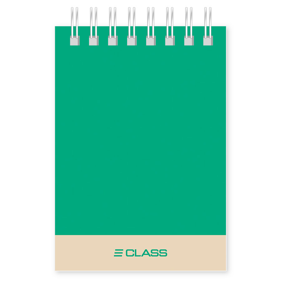 Блокнот  А7  48 л. спир.  CLASS