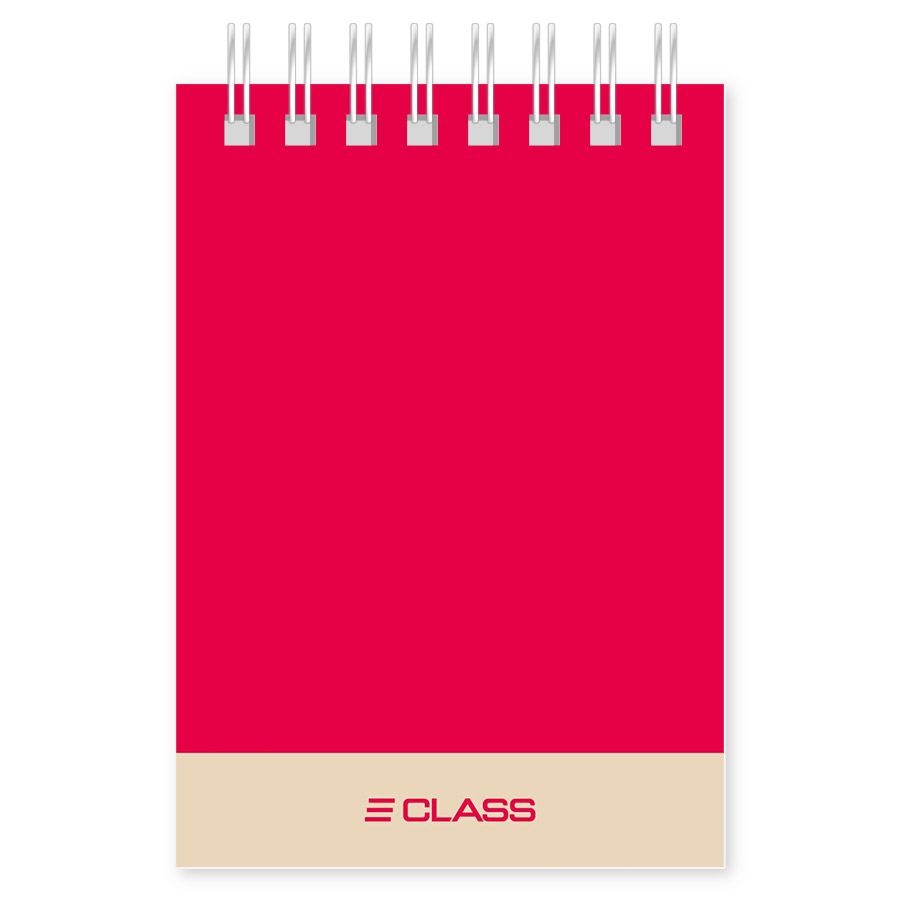 Блокнот  А7  48 л. спир.  CLASS