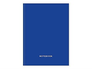 Blocnotes 80 foi A5 soft-touch, albastru