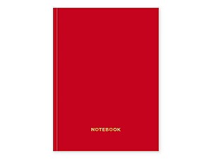 Blocnotes 80 foi A5 soft-touch, rosu