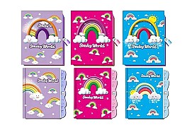 Блокнот 55 листов А6 ST04541 линия