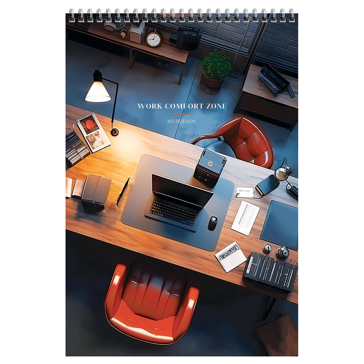 Carnet A4  80 foi 55923 pe spirala, coperta tare