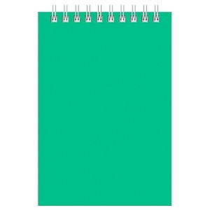 Blocnotes A6 60 foi 8596 pe spirala, verde