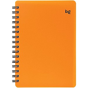 Carnet de notite A6 60 foi 62093 pe spirala, coperta plastificata, portocalie