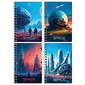 Carnet de notite A6 80 foi 12796 pe spirala