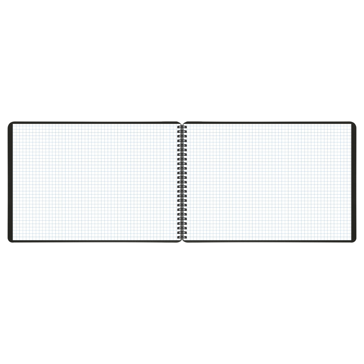 Carnet  A4  80 foi 06272 pe spirala, coperta plastic, negru