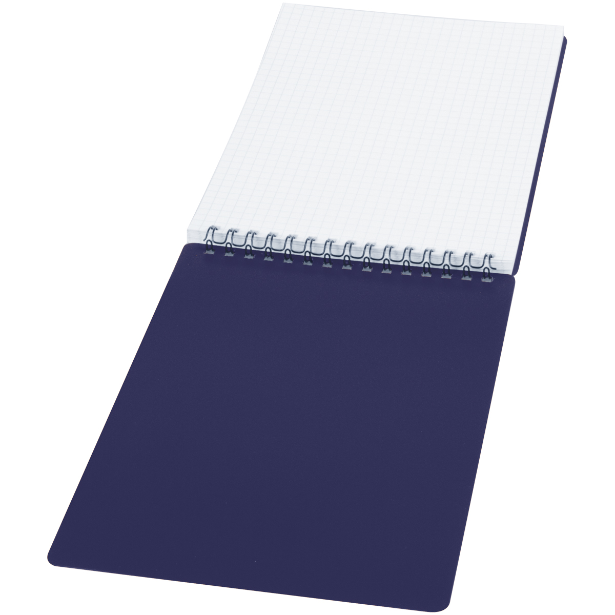 Carnet  A5  60 foi 57751 pe spirala, coperta plastic, albastru