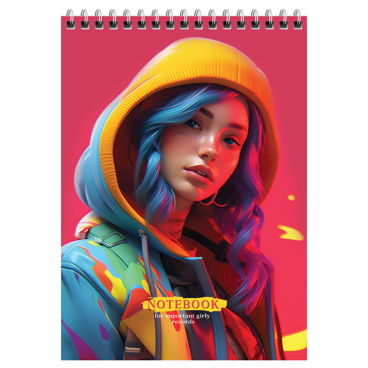 Carnet  A5  60 foi 12772 pe spirala, coperta tare