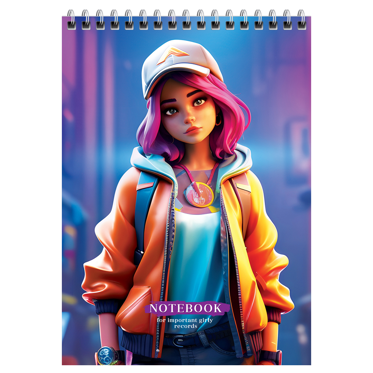 Carnet  A5  60 foi 12772 pe spirala, coperta tare