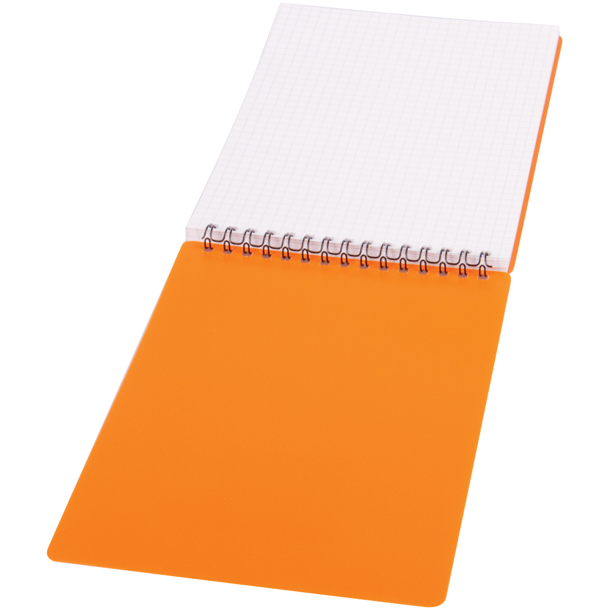 Carnet  A5  60 foi 57753 pe spirala, coperta plastic, portocaliu