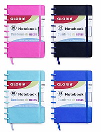 Carnet  A5  80 foi cu spirala laterala, cop. tare, cu elastic ST05033