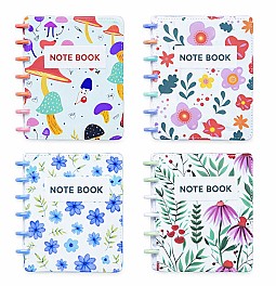 Carnet  A5  80 foi cu spirala laterala, cop. tare ST05037