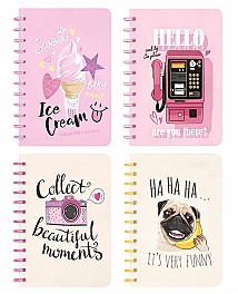 Блокнот  A6  80 л. ST05018 на спирали