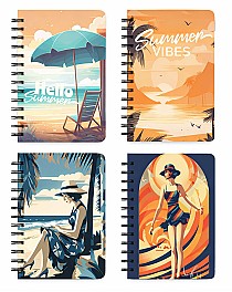 Блокнот  A6  80 л. ST05020 на спирали