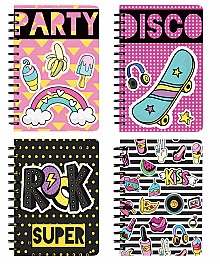 Блокнот  A6  80 л. ST05022 на спирали