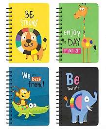 Блокнот  A6  80 л. ST05024 на спирали