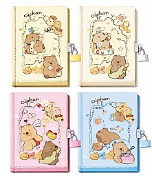 Блокнот детский в коробочке с замком ST05054