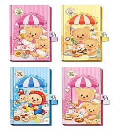 Блокнот детский в коробочке с замком ST05056