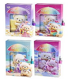 Блокнот детский в коробочке с замком ST05061