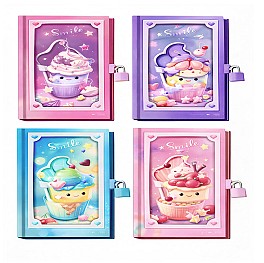 Блокнот детский в коробочке с замком ST05065