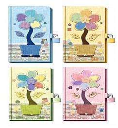 Блокнот детский в коробочке с замком ST05067