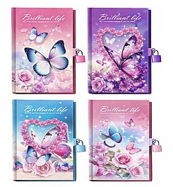 Блокнот детский в коробочке с замком ST05071