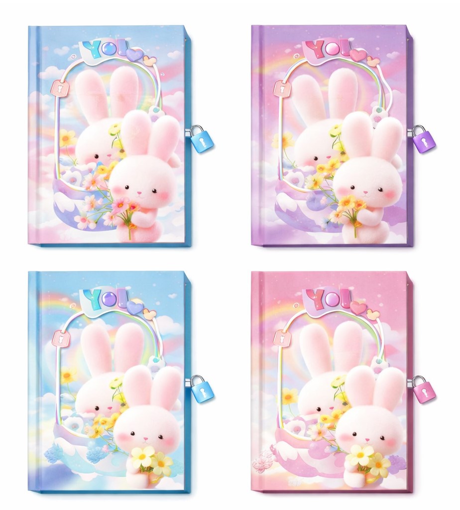 Блокнот детский А5 с замком ST05063