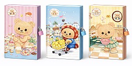 Carnet pentru copii A6 cu lacat ST05077